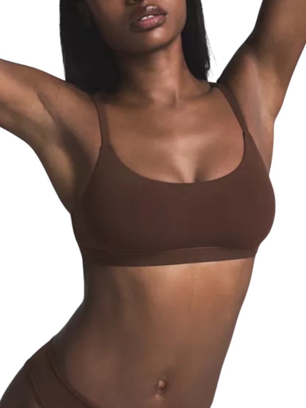 NWT Skims Fits Everybody Scoop Neck Bra Cocoa Size 2X